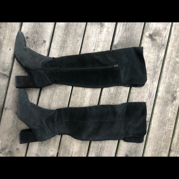 Zara High Black Boots - Picture 2 of 5